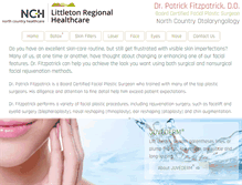 Tablet Screenshot of littletonfacialplasticsurgery.com